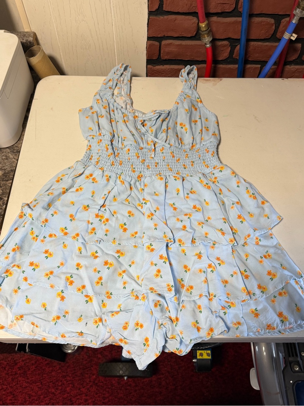 No boundaries Blue romper